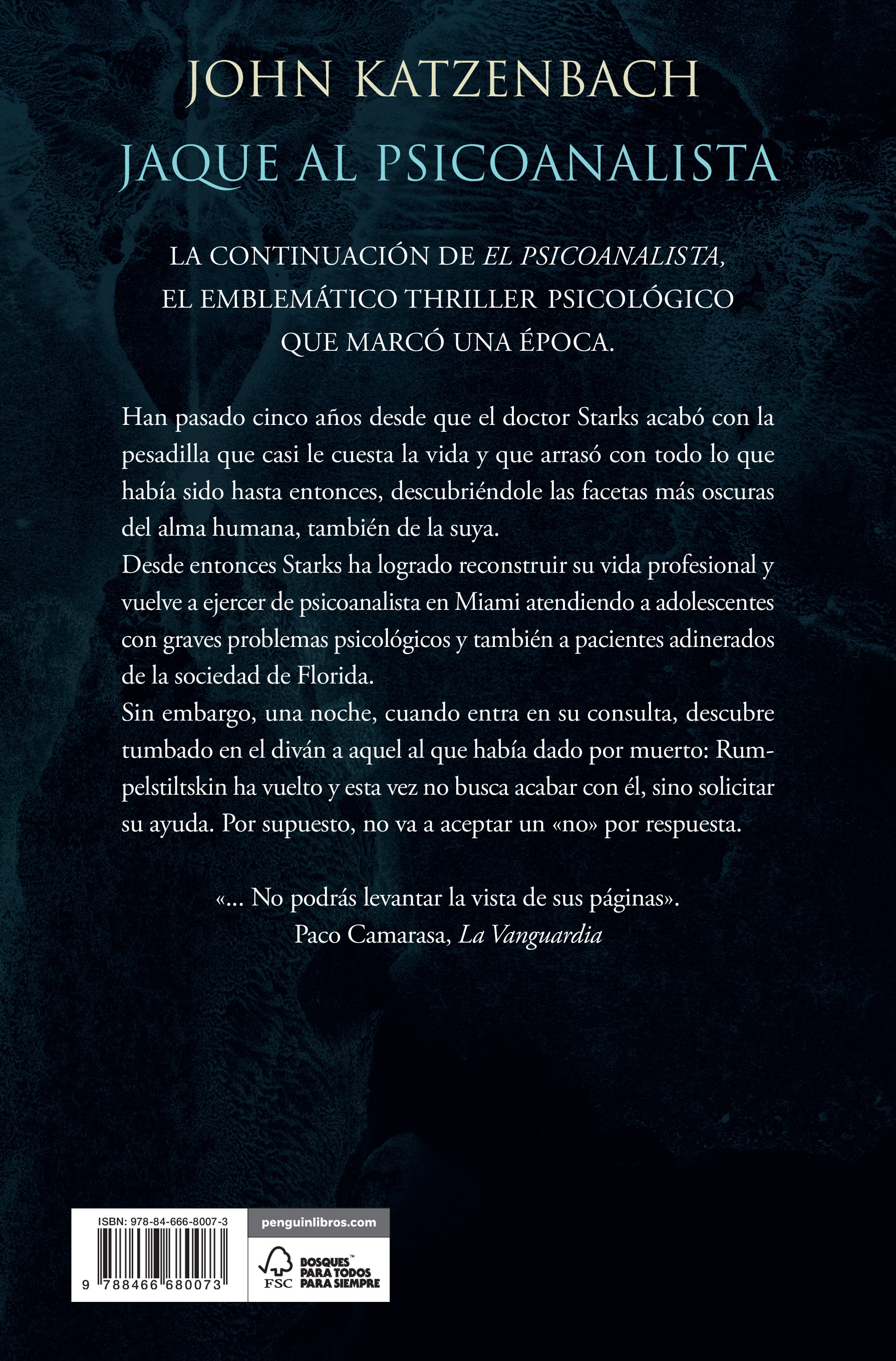 Jaque al psicoanalista (El Psicoanalista 2)  (Tapa blanda Bolsillo) 2