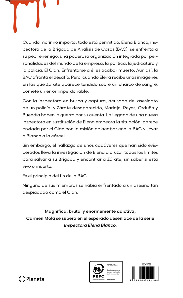 El Clan (Inspectora Elena Blanco 5) (Capa mole com abas) 2
