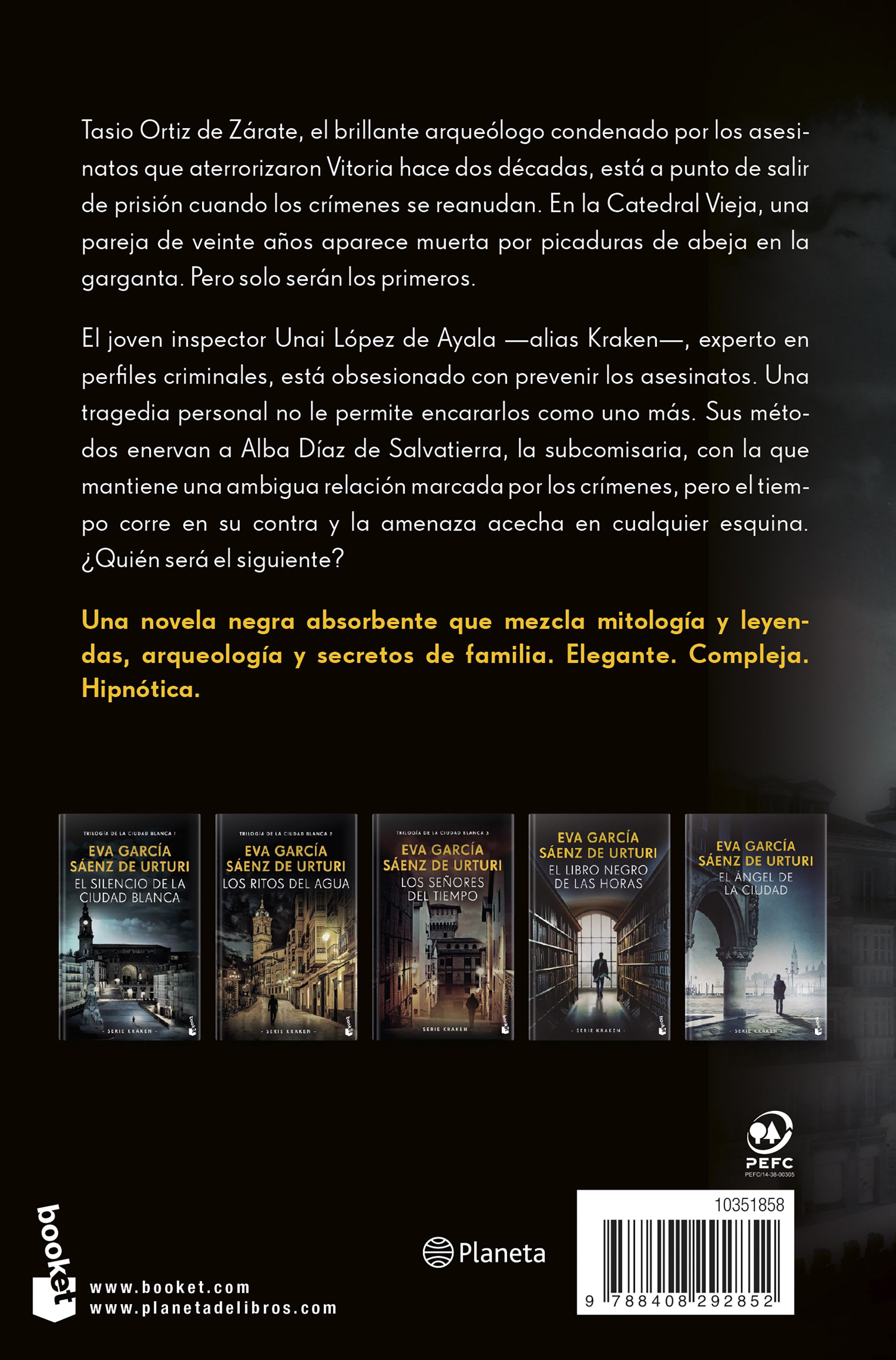 El silencio de la Ciudad Blanca (Trilogía de la Ciudad Blanca, 1) (Serie Kraken) (Bolsillo Tapa blanda) 2