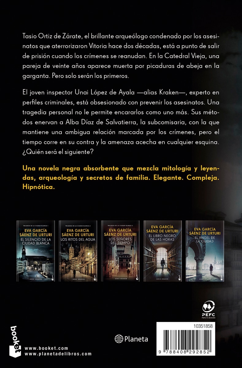 El silencio de la Ciudad Blanca (Trilogía de la Ciudad Blanca, 1) (Serie Kraken) (Bolsillo Tapa blanda) 3