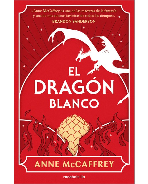 Imagen 0 de El dragón blanco (Dragonriders of Pern 3)  (Bolsillo Tapa blanda)