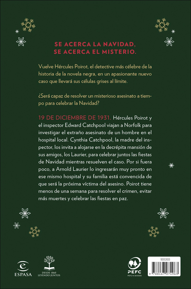 Misteriosa noche de paz. Un nuevo caso de Hércules Poirot (Capa mole com abas) 2