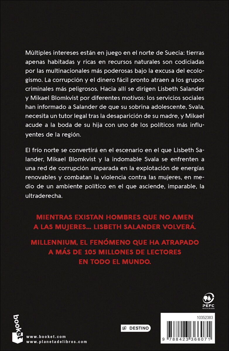 Las garras del águila: una novela de Lisbeth Salander (Serie Millennium): Edición limitada  (Bolsillo) 2