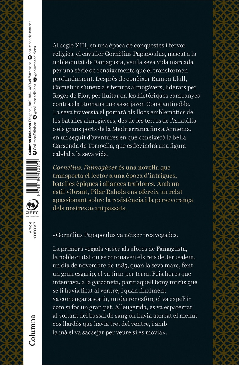 Cornèlius, l'almogàver: Premi Prudenci Bertrana 2024 3