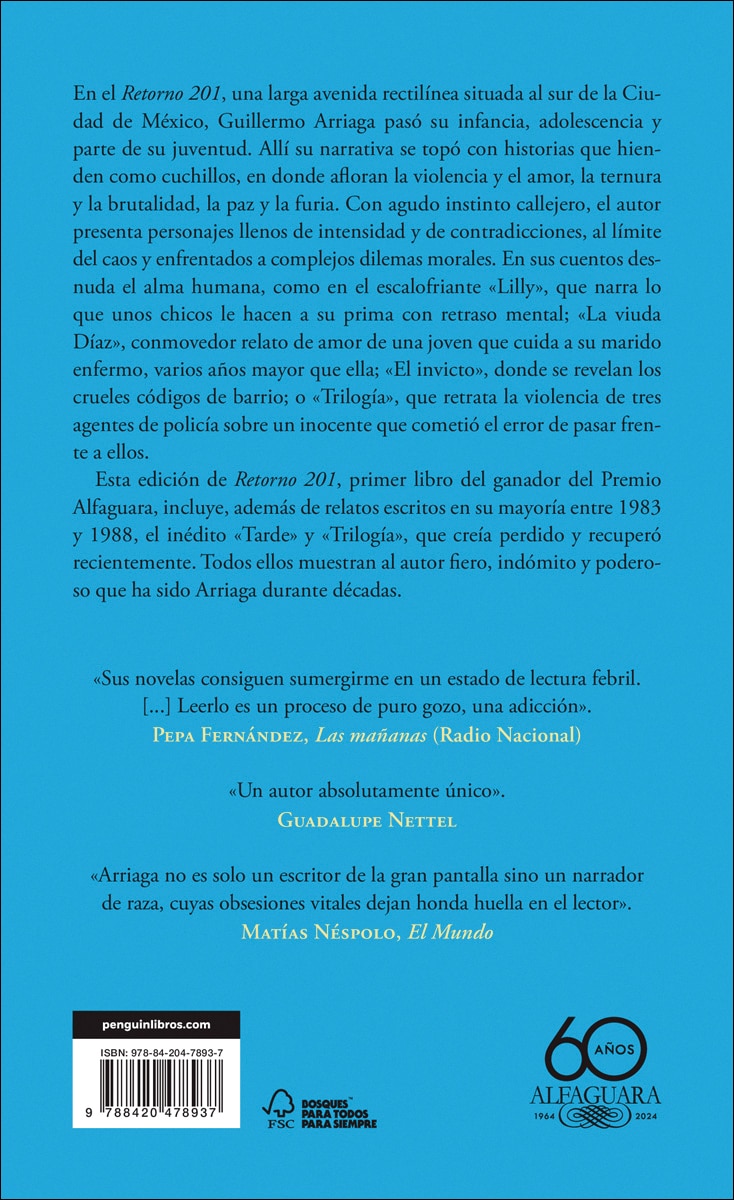 Retorno 201 (60.º aniversario de Alfaguara) (Capa mole) 2