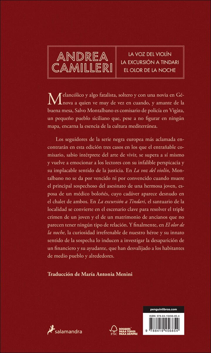 El comisario Montalbano: Tres nuevos casos (Capa dura) 3