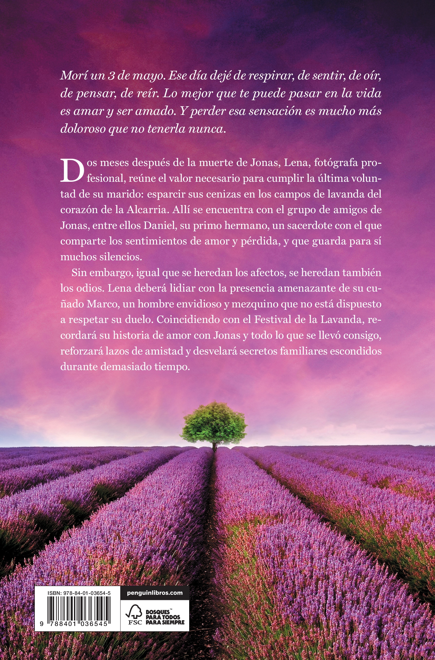La memoria de la lavanda (Capa mole) 2