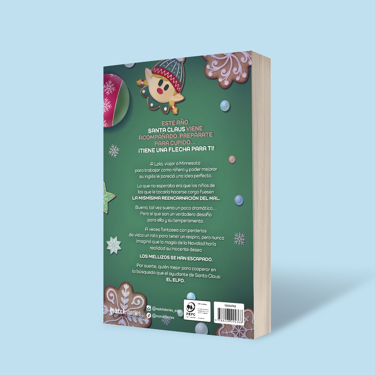 Besar a un elfo (Capa mole com abas) 3