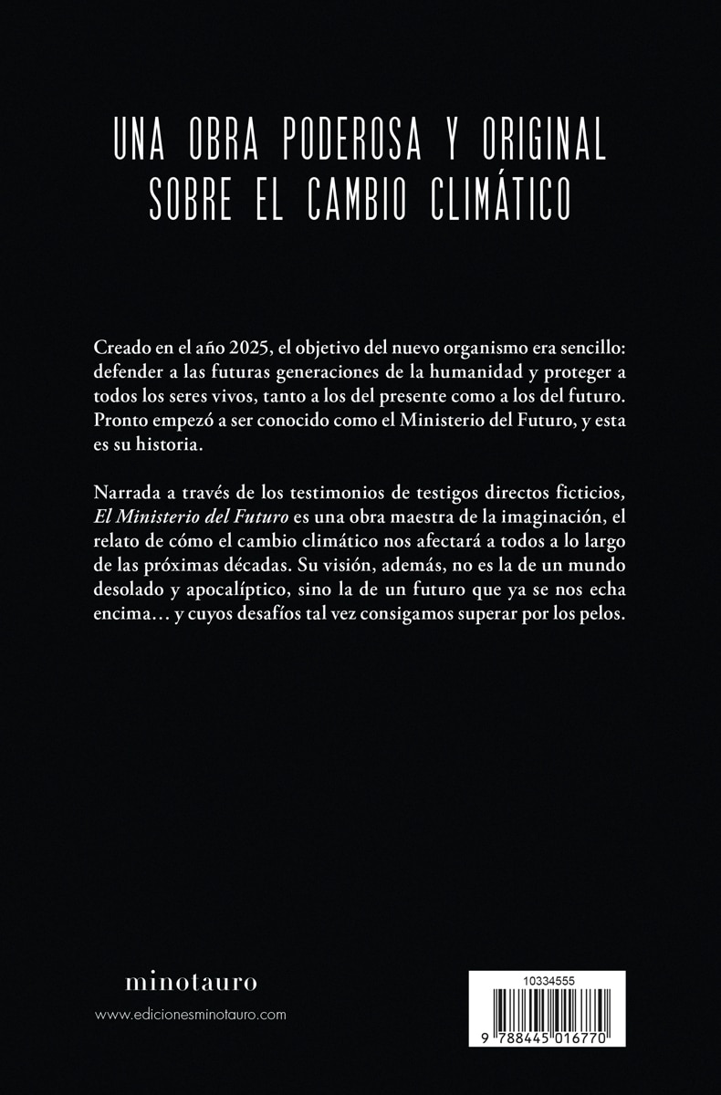 El Ministerio del Futuro (NE) (Tapa blanda con solapas) 2