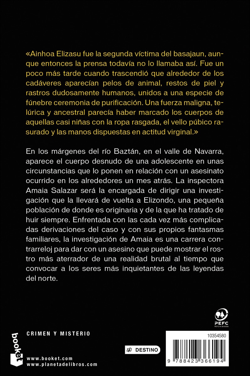 El guardián invisible (Trilogía del Baztán, 1) (Bolso) 2