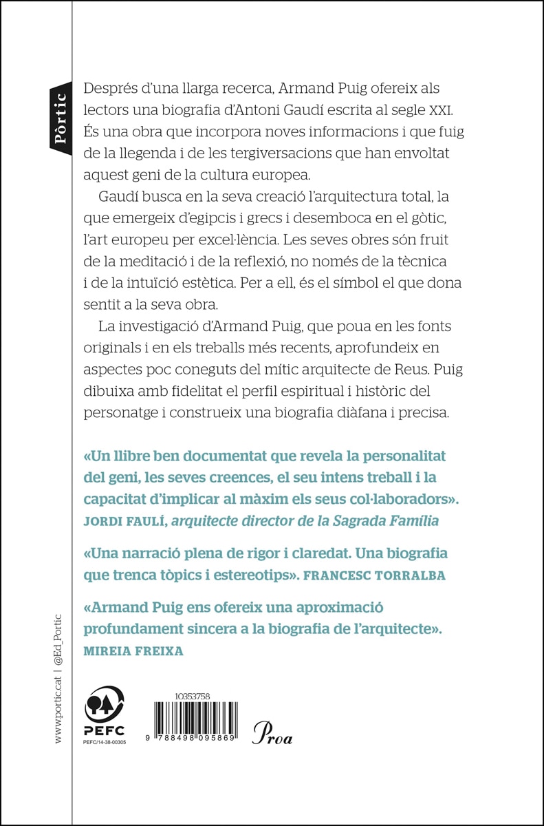 Antoni Gaudí, vida i obra (Tapa blanda con solapas) 2
