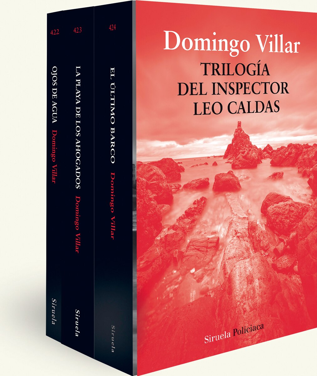 Imagem 0 de Trilogía del inspector Leo Caldas: Ojos de agua - La playa de los ahogados - El último barco (Capa mole com abas)