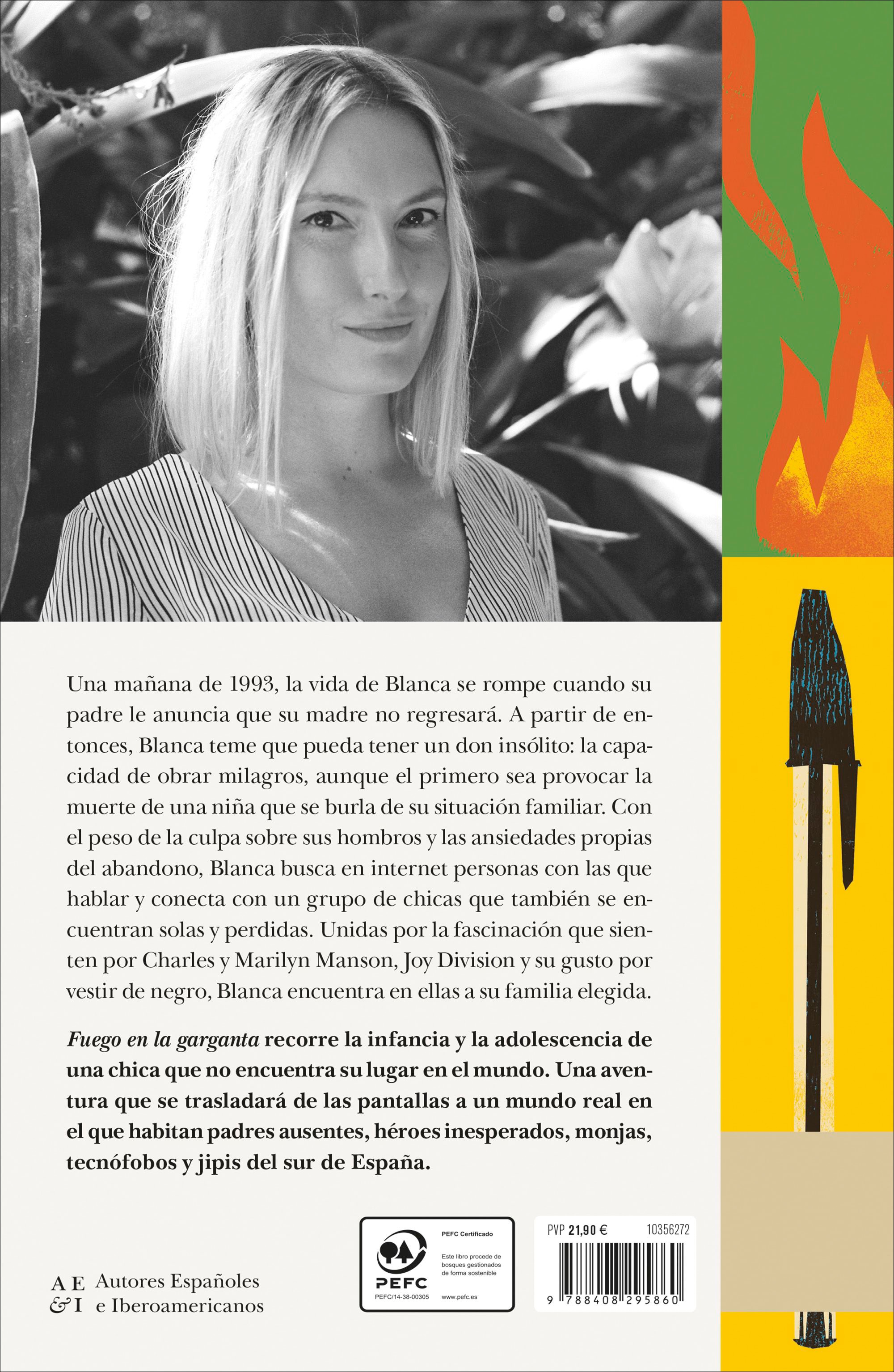 Fuego en la garganta: Finalista premio planeta 2024 4