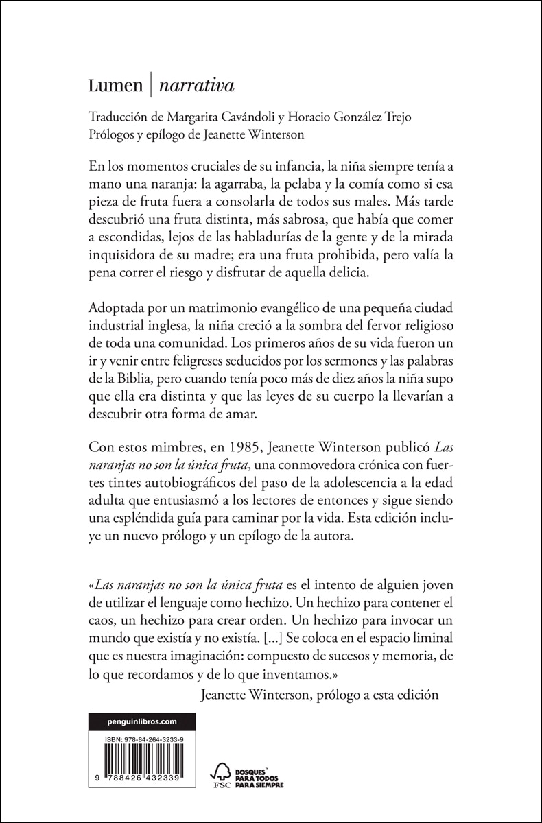 Las naranjas no son la única fruta  (Tapa blanda) 2