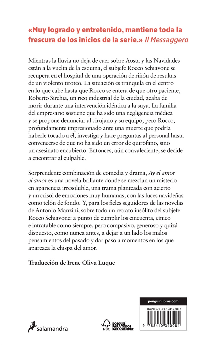 Ay el amor el amor (Subjefe Rocco Schiavone 9) (Capa mole) 2