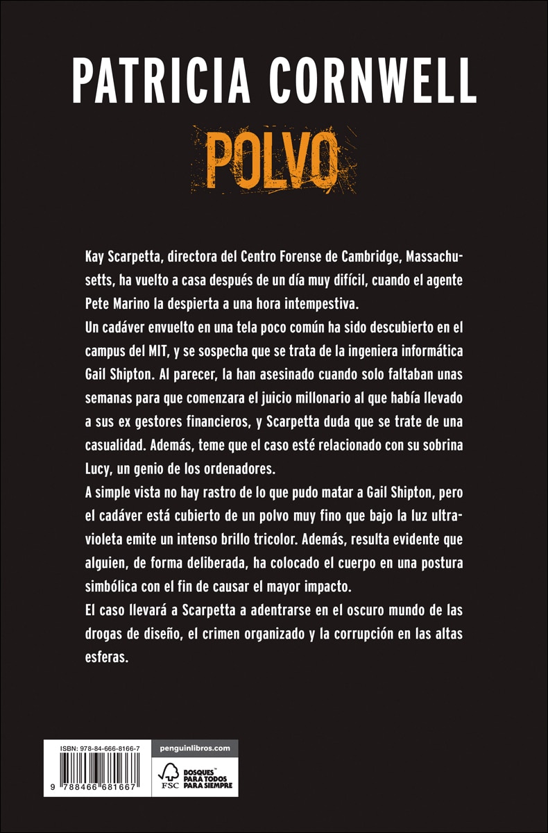 Polvo (Doctora Kay Scarpetta 21) (Capa mole) 2