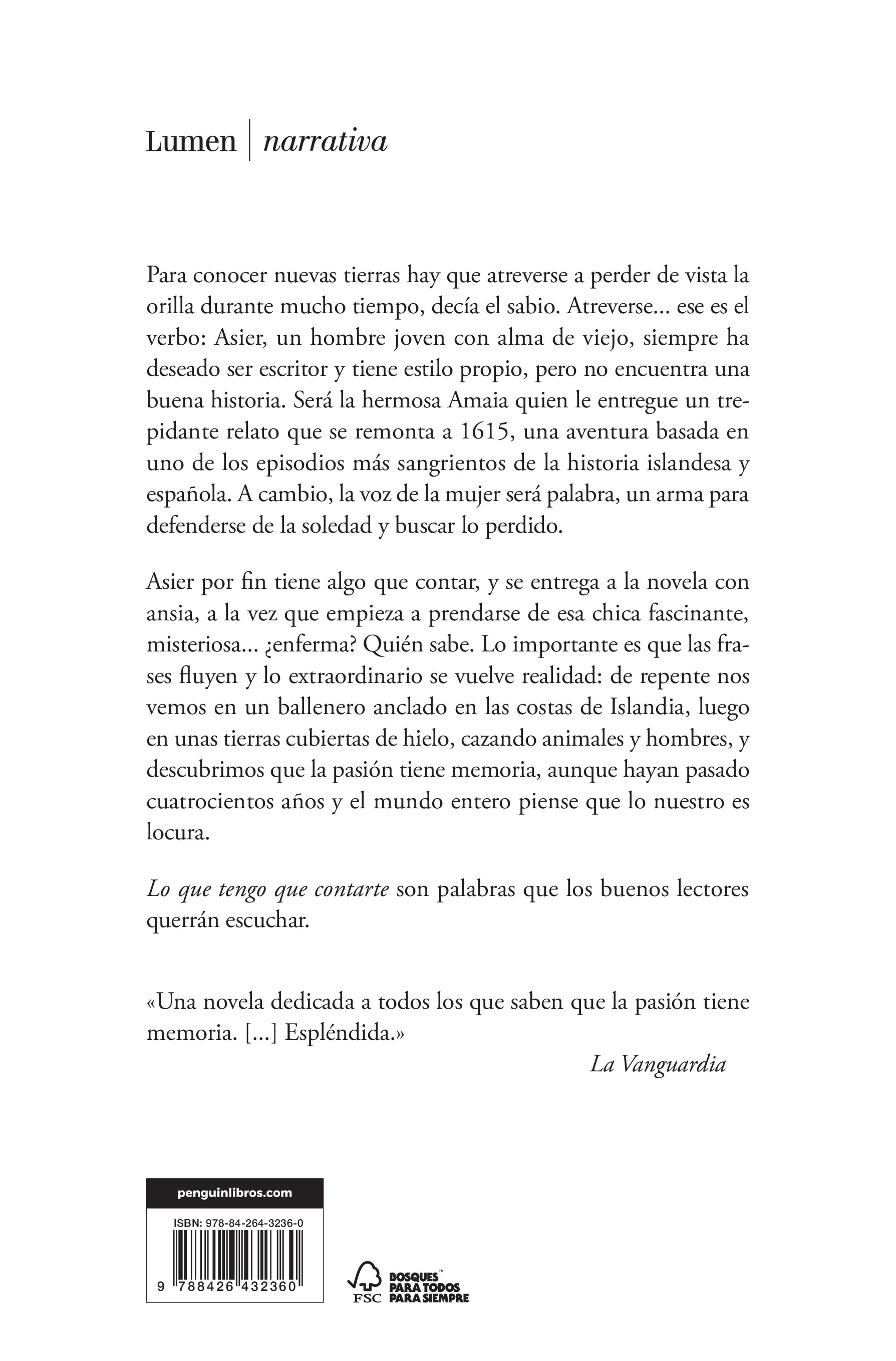 Lo que tengo que contarte  (Tapa blanda) 2