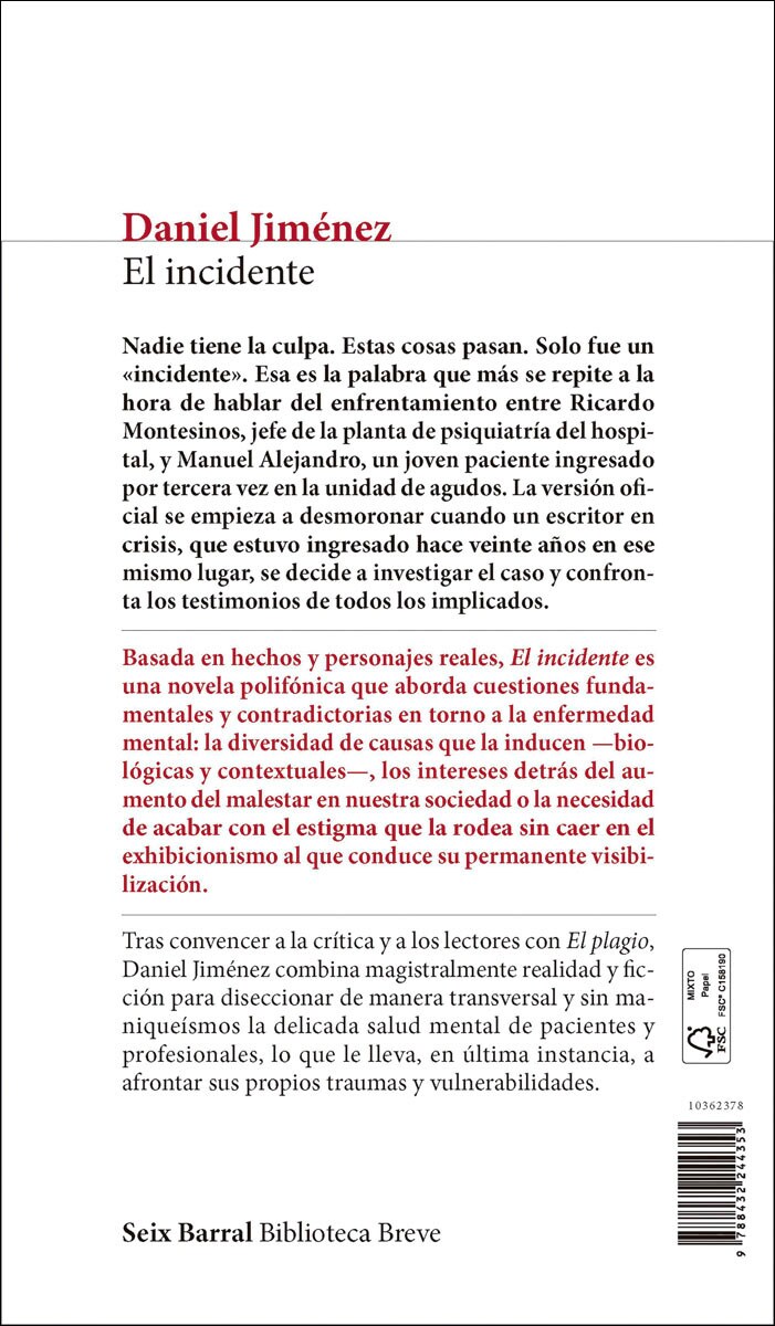 El incidente (Capa mole com abas) 2