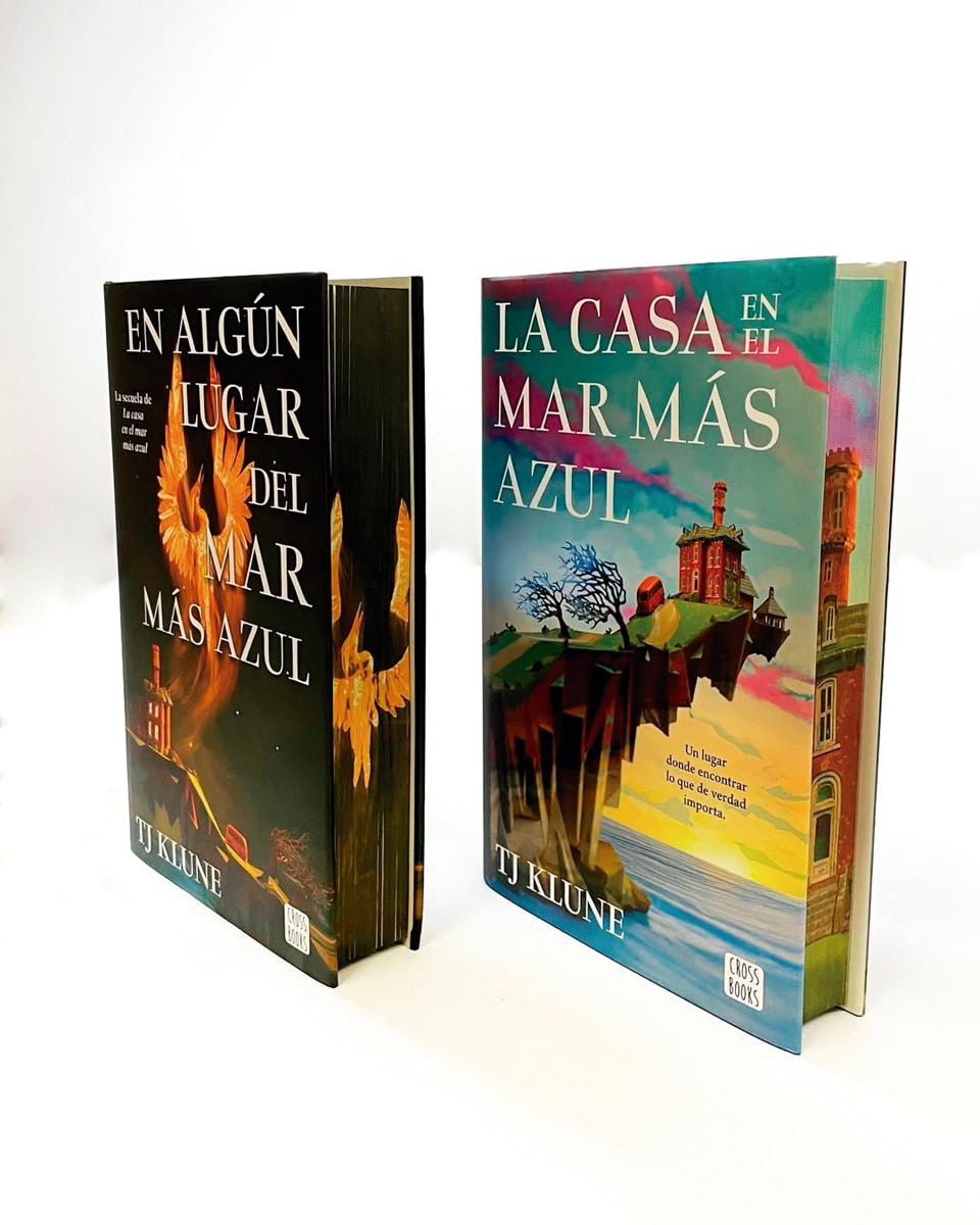 La casa en el mar más azul. Edición especial limitada con cantos tintados 4