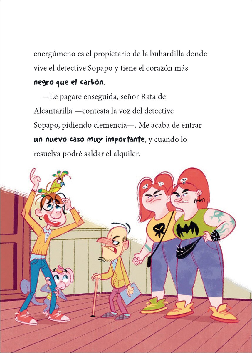 El detective Sopapo y tú 1. El caso del cuadro misterioso (Capa mole com abas) 5