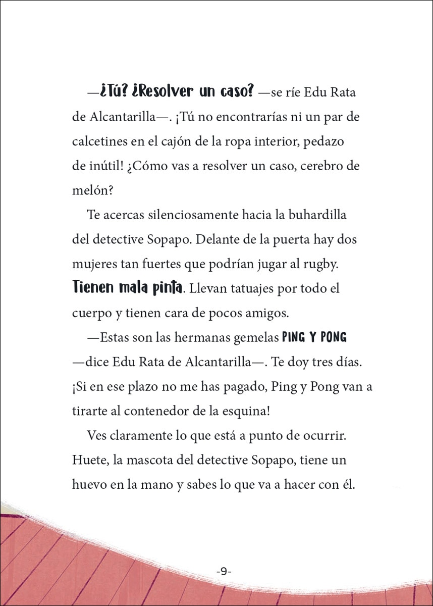 El detective Sopapo y tú 1. El caso del cuadro misterioso (Capa mole com abas) 6