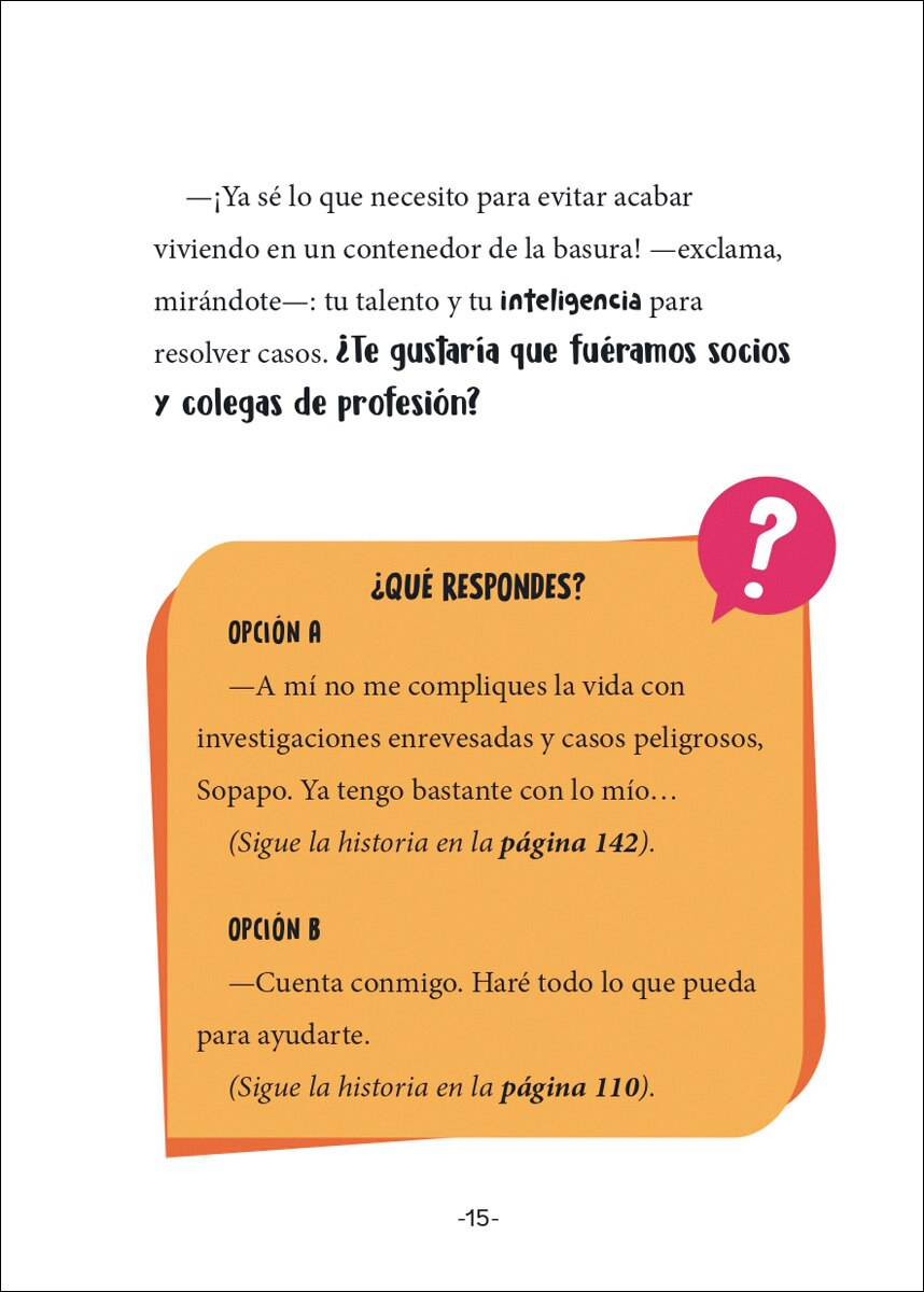 El detective Sopapo y tú 1. El caso del cuadro misterioso (Capa mole com abas) 12