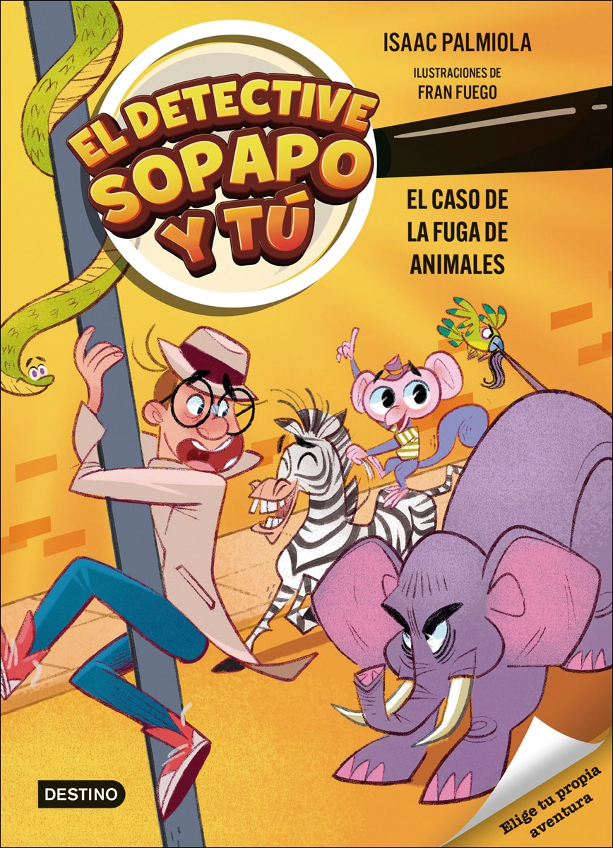 Imagem 0 de El detective Sopapo y tú 2. El caso de la fuga de animales (Capa mole com abas)