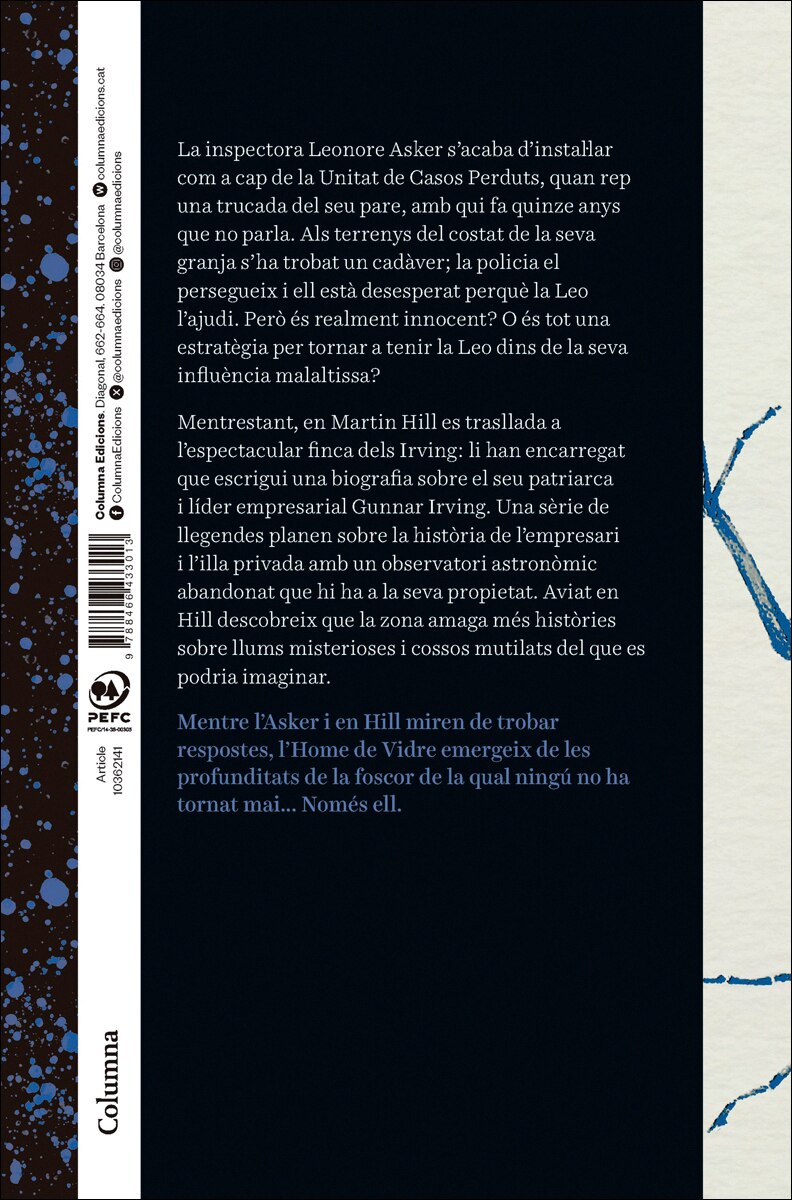 L'Home de Vidre: Sèrie Unitat de Casos Perduts 2 (Capa mole com abas) 2