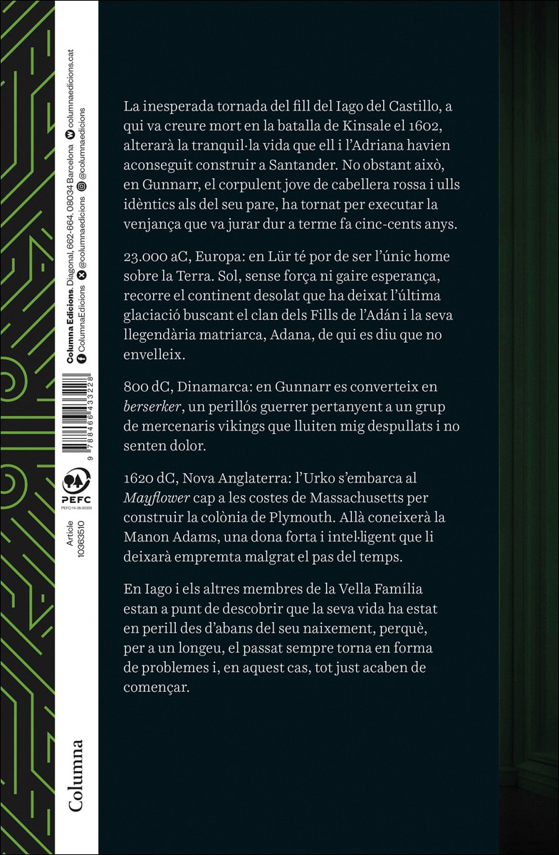 La saga dels longeus 2. Els Fills de l'Adán 2