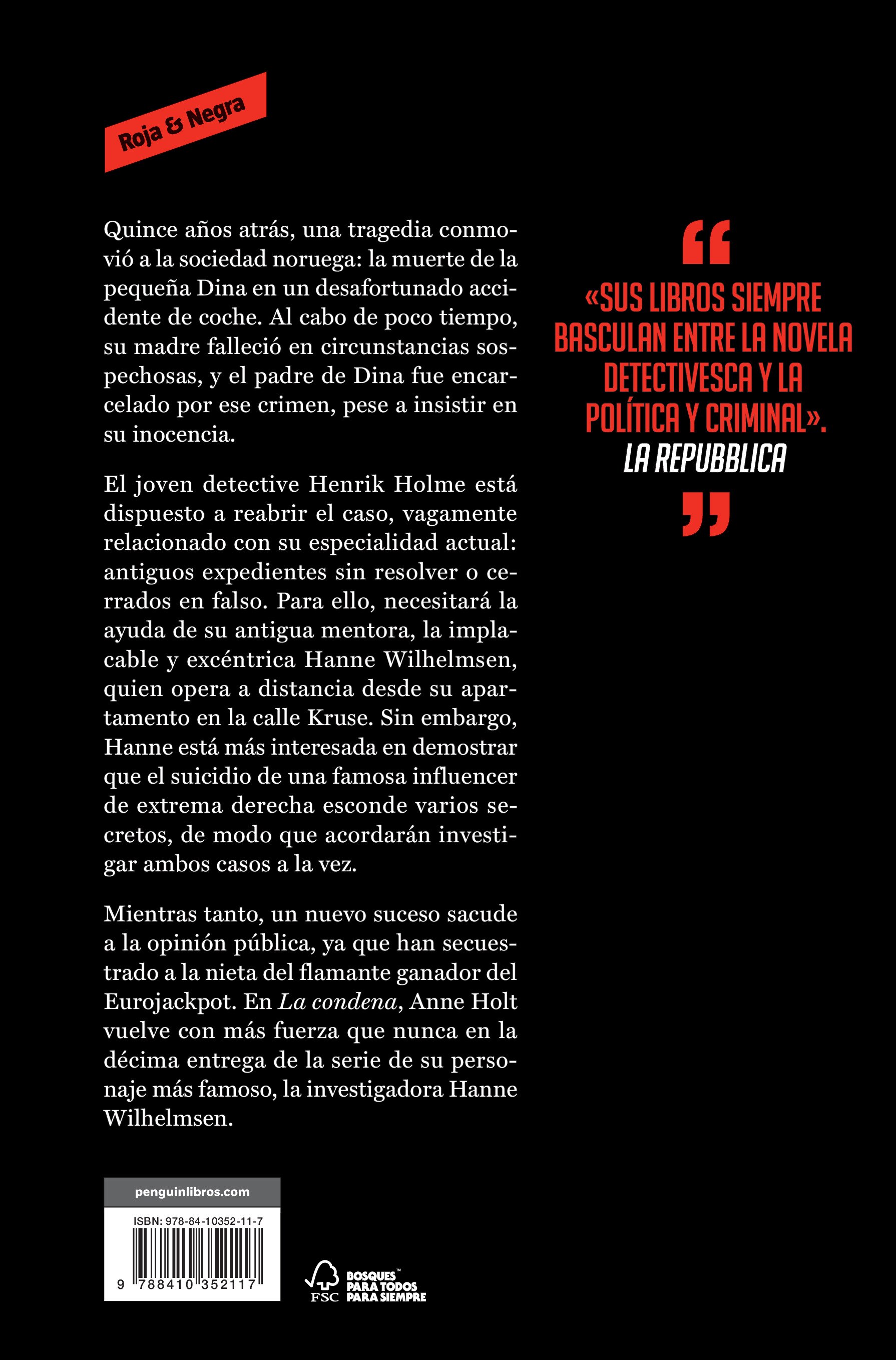 La condena (Hanne Wilhelmsen 10) (Capa mole) 2