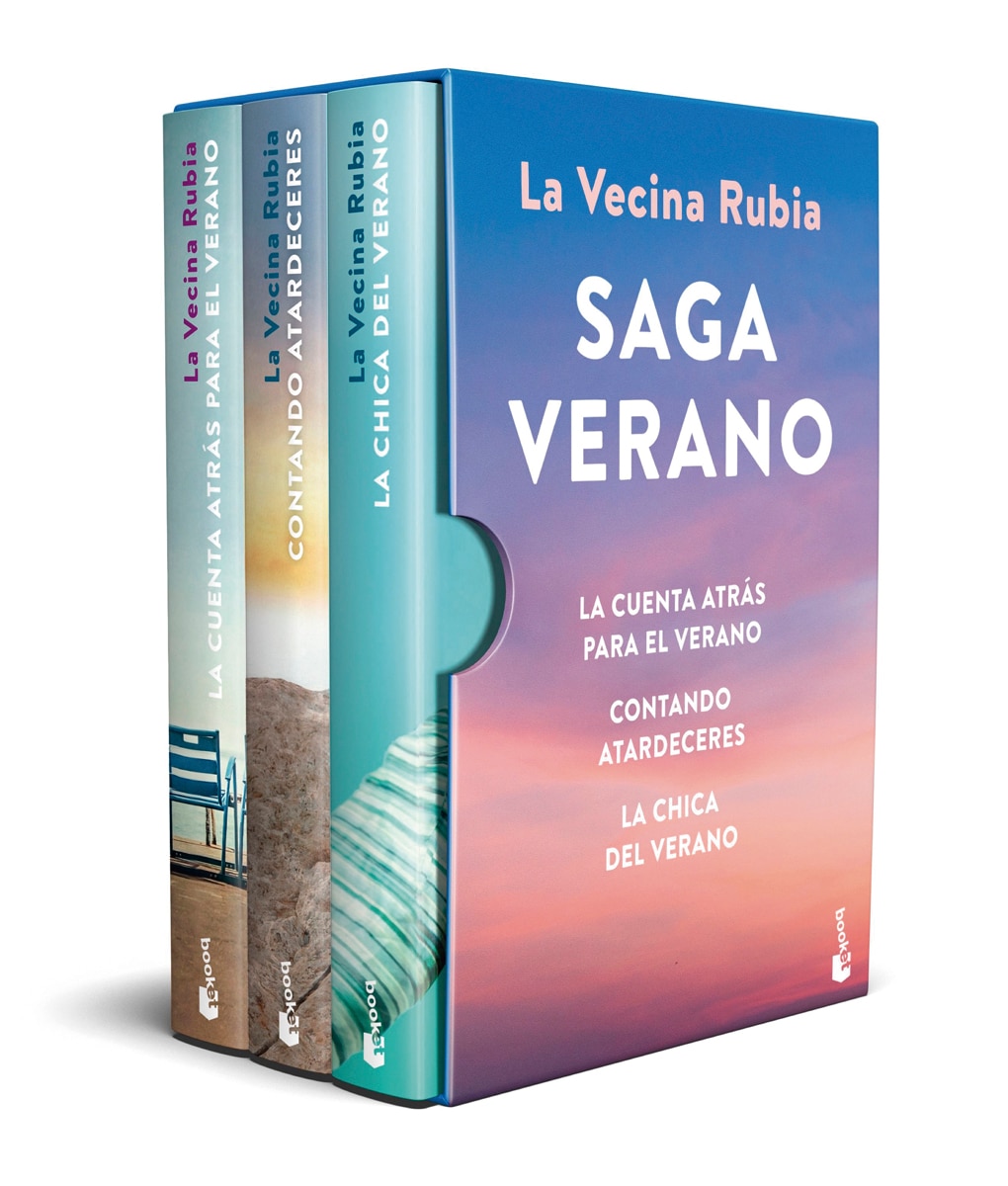 Imagem 0 de Estuche La Vecina Rubia. Saga Verano: Incluye La cuenta atrás para el verano, Contando atardeceres y La chica del verano (Bolso)