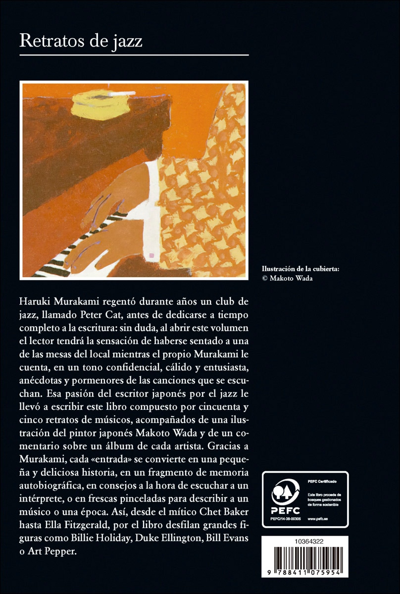 Retratos de jazz  (Tapa dura Tapa blanda con solapas) 2