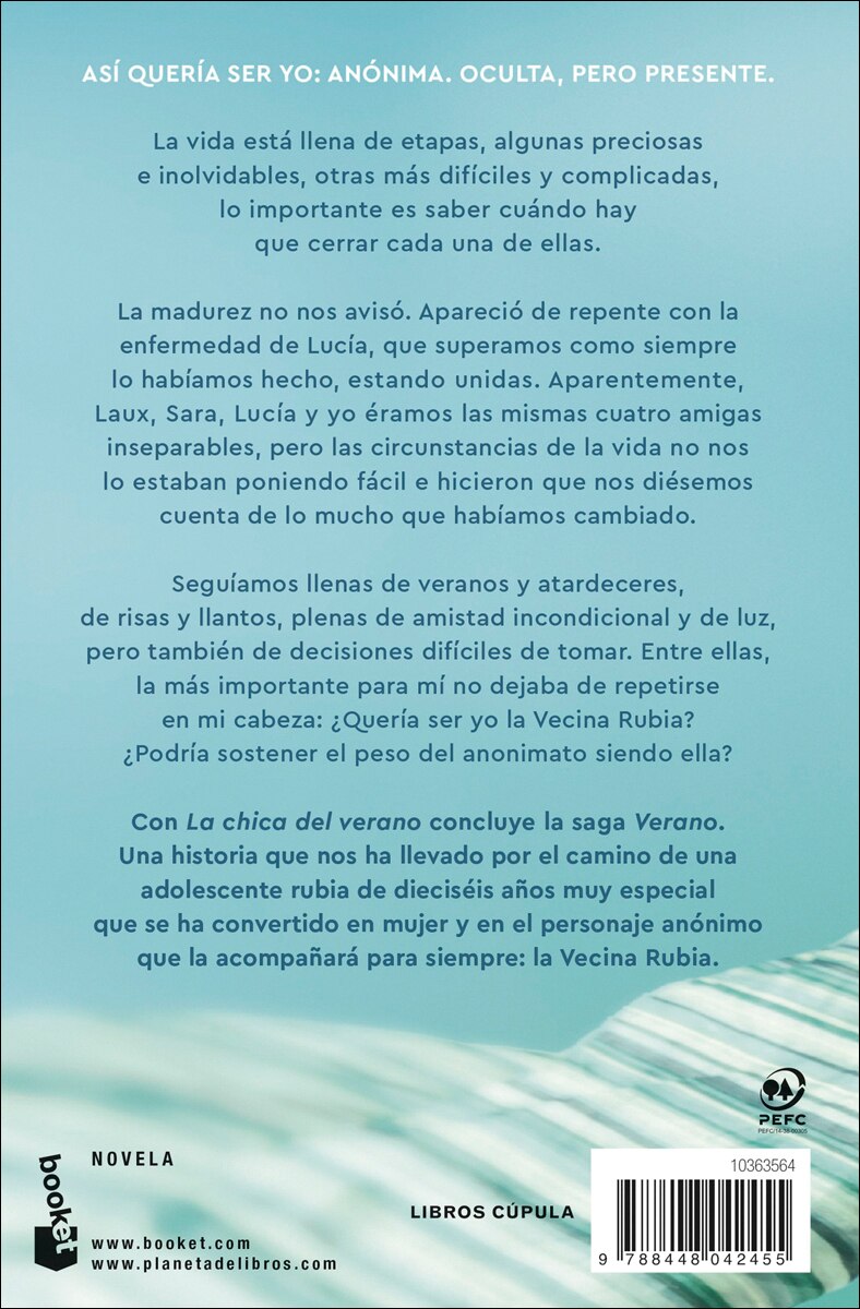 La chica del verano: Saga Verano (Bolso) 2