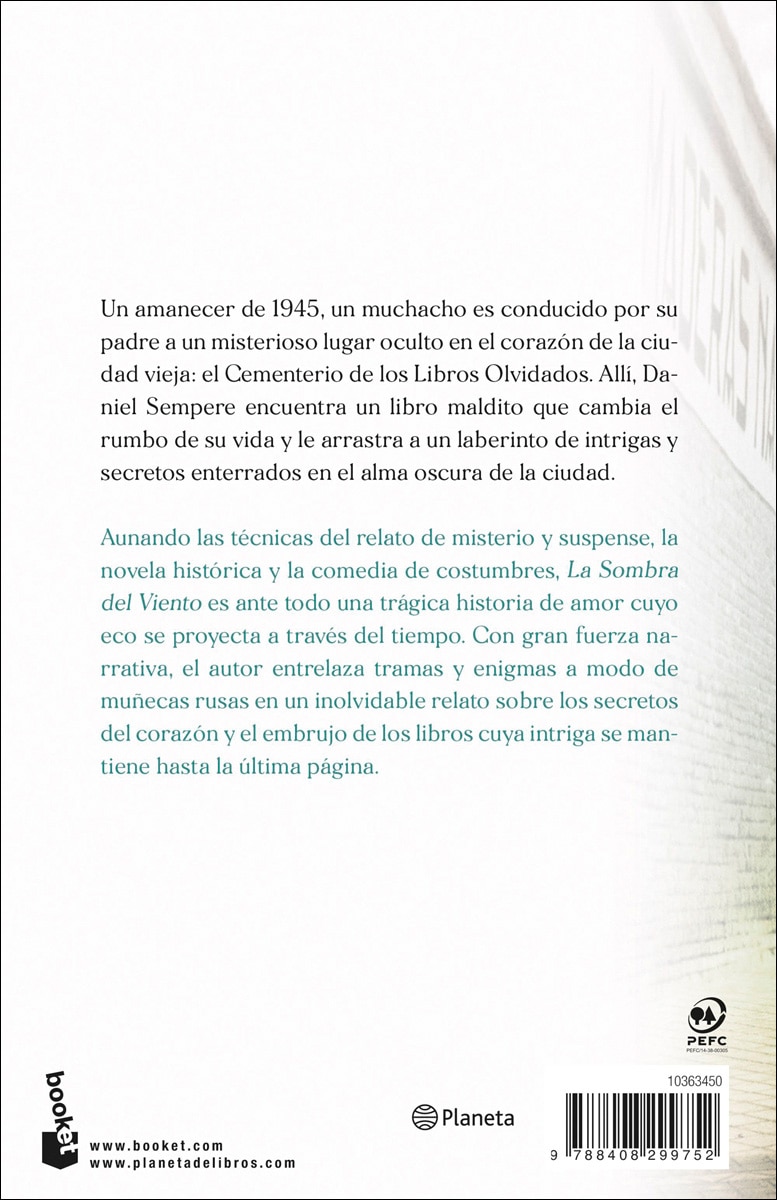 La Sombra del Viento: Edición limitada a precio especial (Bolso) 2
