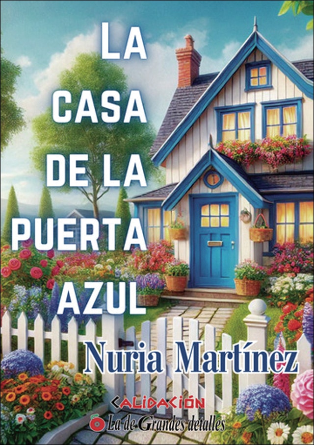 La casa de la puerta azul (Capa mole com abas) 1