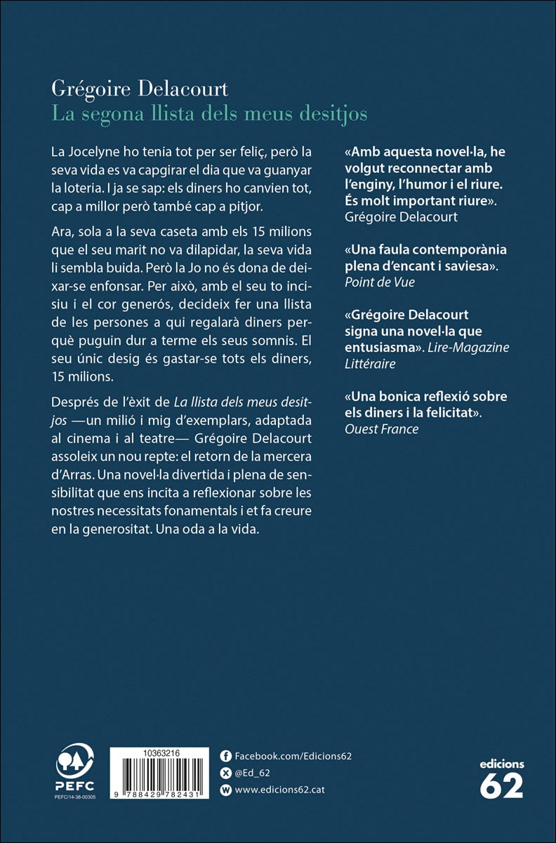 La segona llista dels meus desitjos (Capa mole com abas) 2