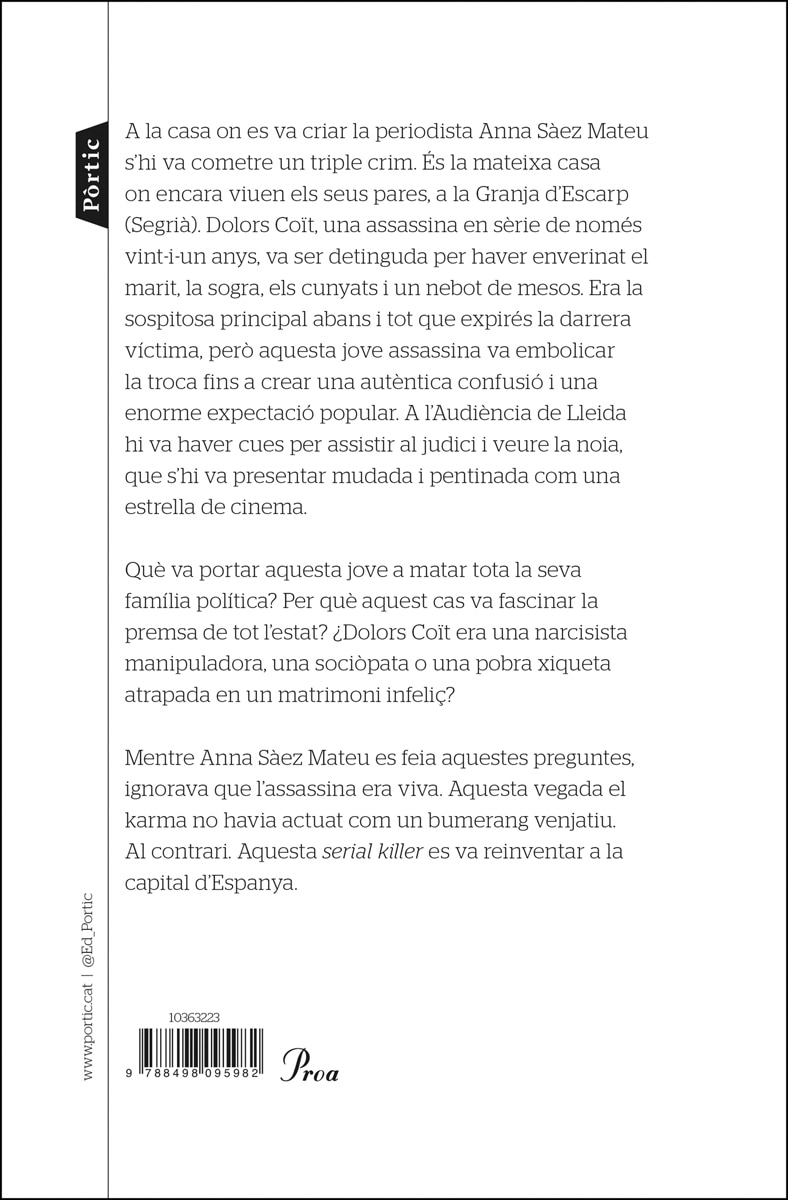 L'enverinadora (Capa mole com abas) 2