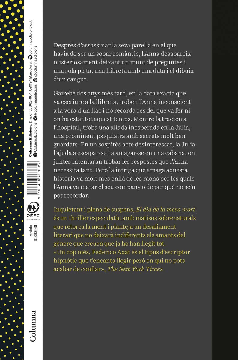 El dia de la meva mort (Capa mole com abas) 2