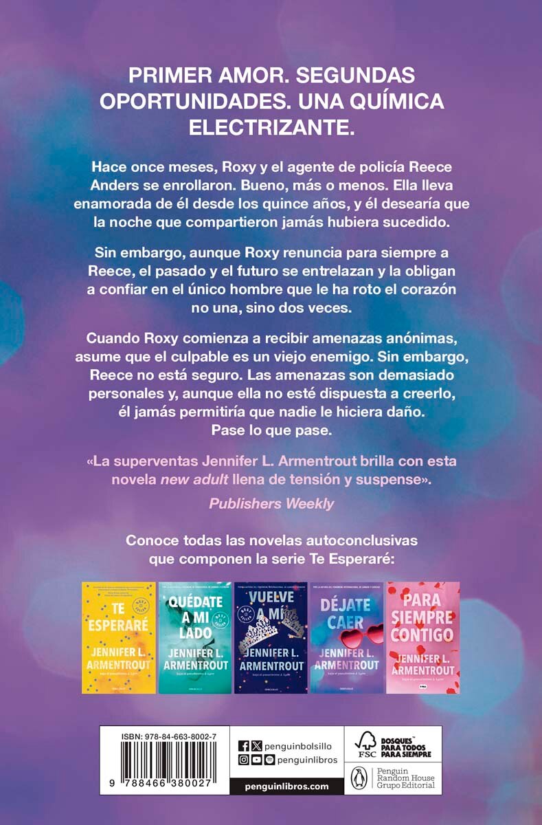 Déjate caer (Te esperaré 4) (Bolso) 2