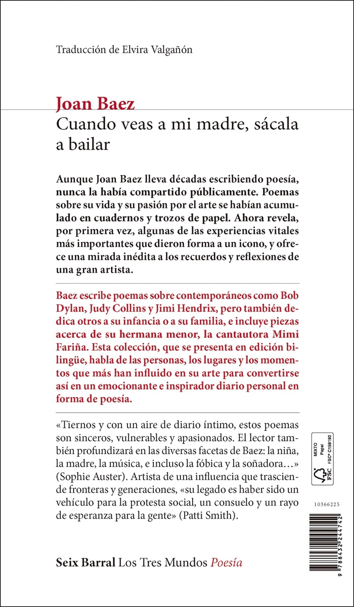 Cuando veas a mi madre, sácala a bailar (Capa mole com abas) 2