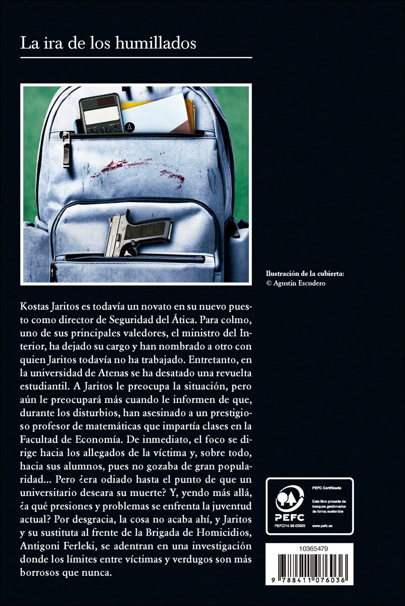 La ira de los humillados (Serie Kostas Jaritos 16) (Capa mole com abas) 2