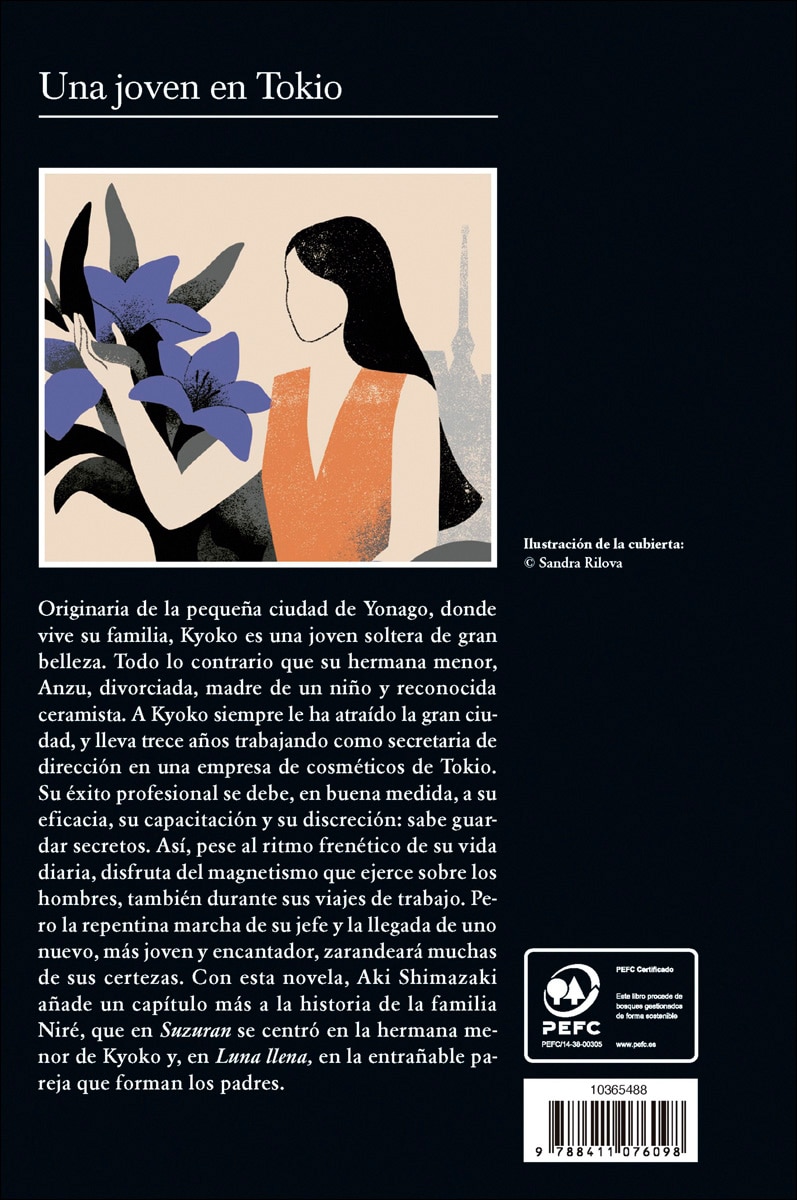 Una joven en Tokio (Capa mole com abas) 2