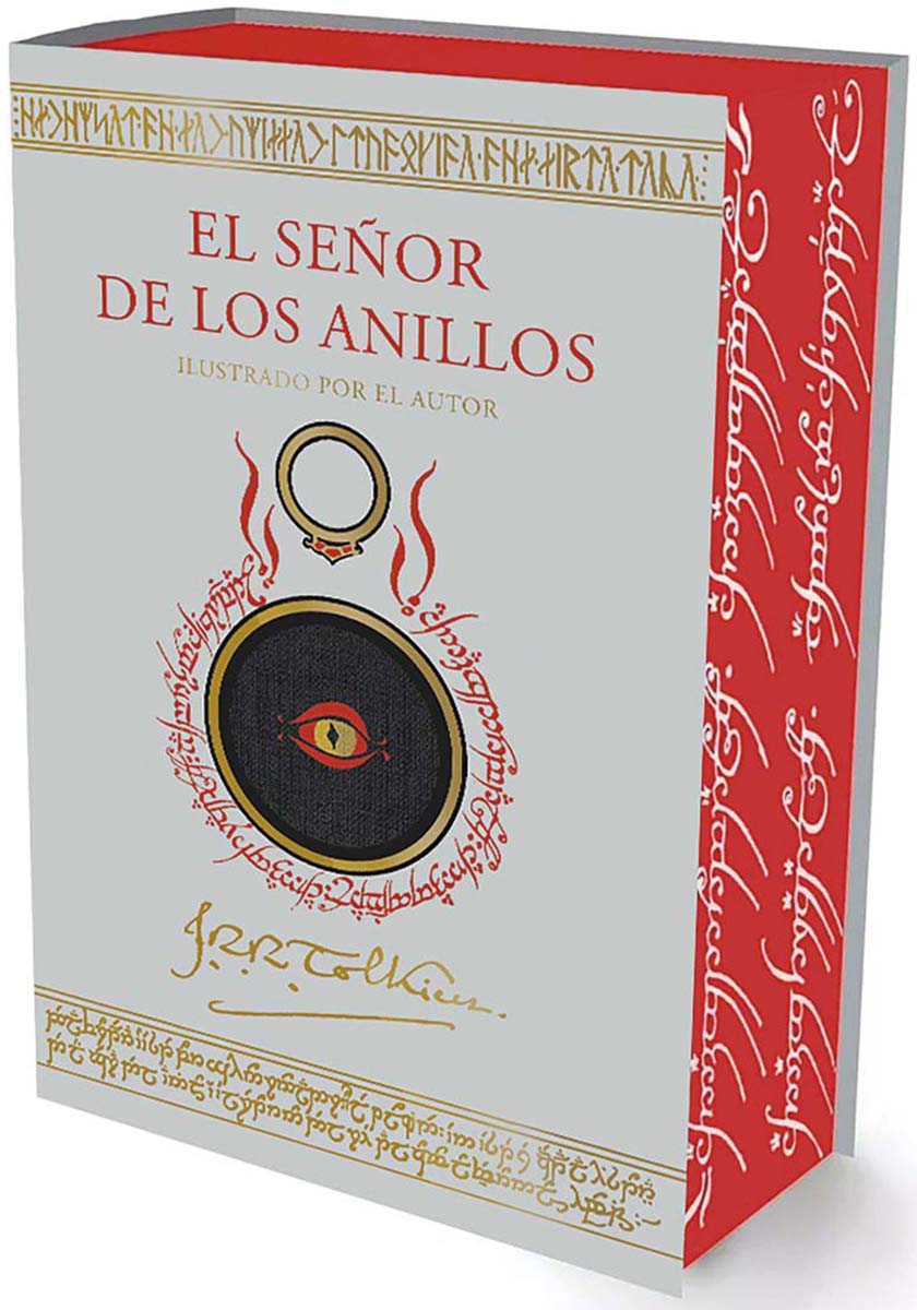 Imagem 0 de El Señor de los Anillos. Edición ilustrada por el autor (cantos tintados)