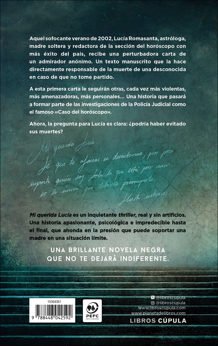 Mi querida Lucía. Edición coleccionista con cantos tintados 2