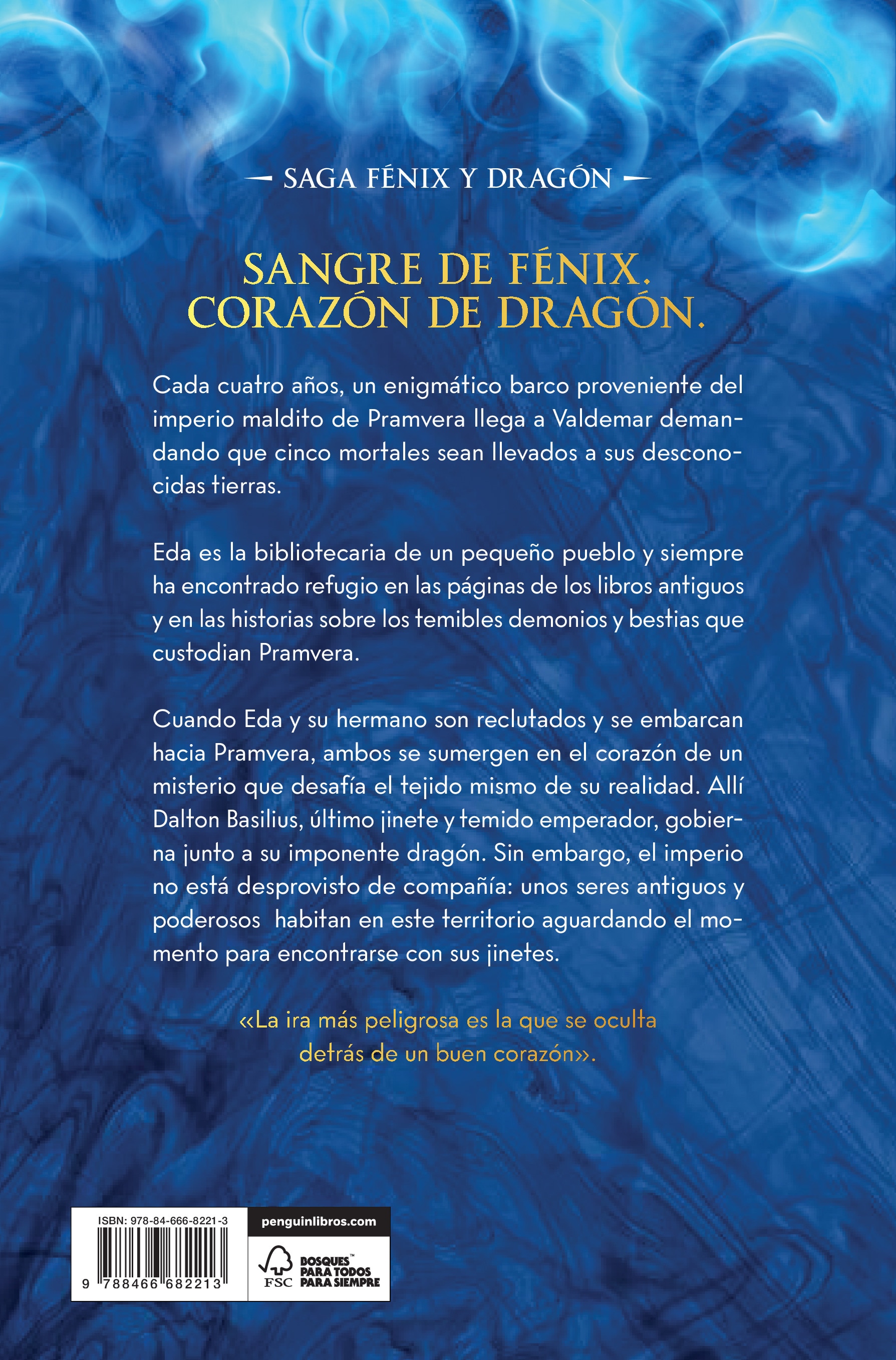 Imperio de fuego azul (Saga Fénix & Dragón 1)  (Tapa blanda) 2