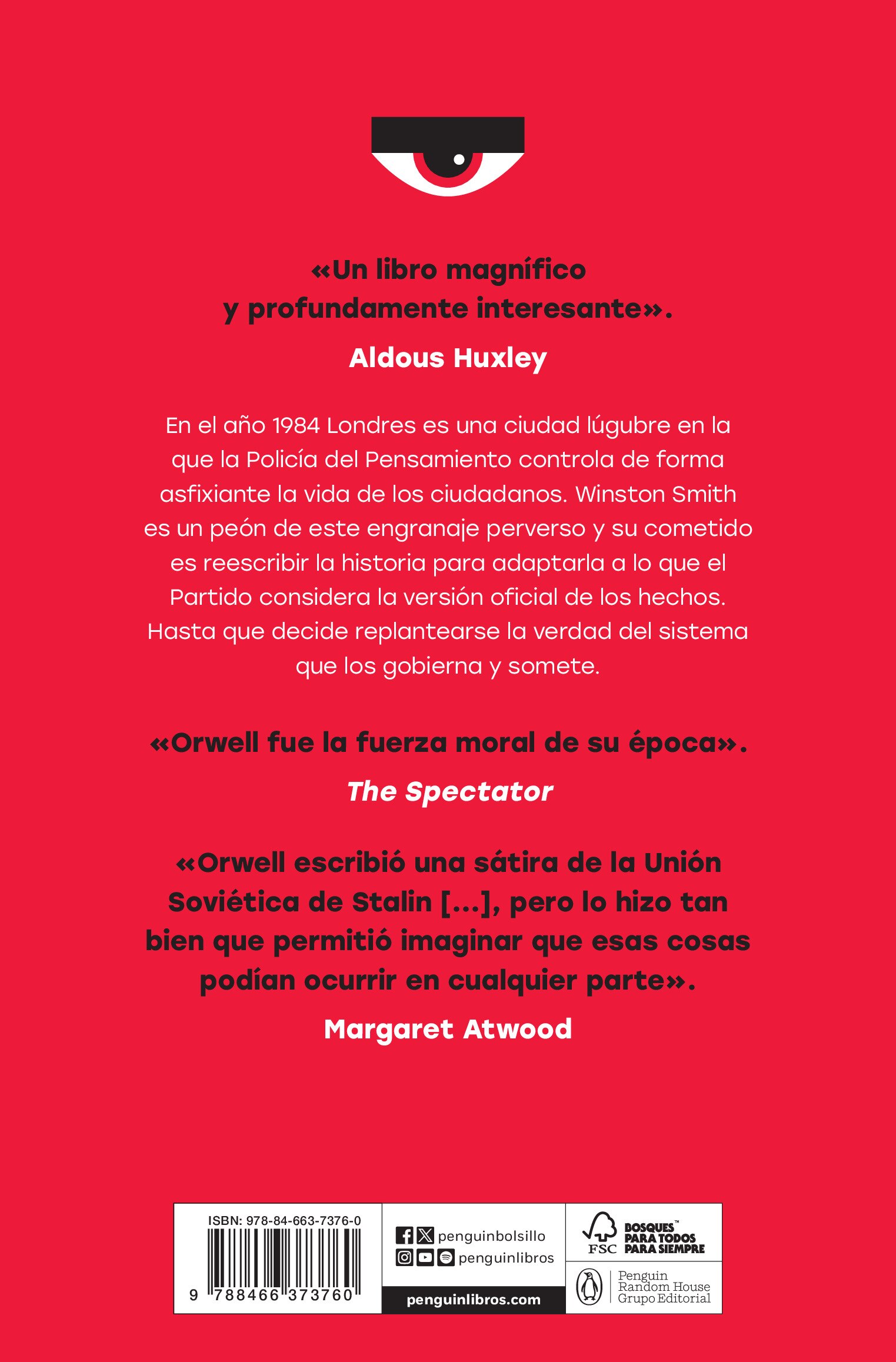 1984 (edición definitiva avalada por The Orwell Estate) (edición limitada · Verano) (Bolso) 2