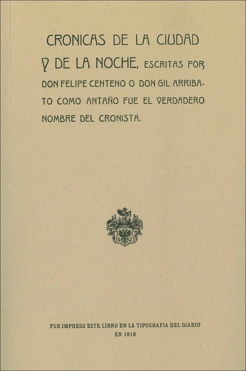 Imagem 0 de Cronicas de la ciudad y de la noche (Capa mole)