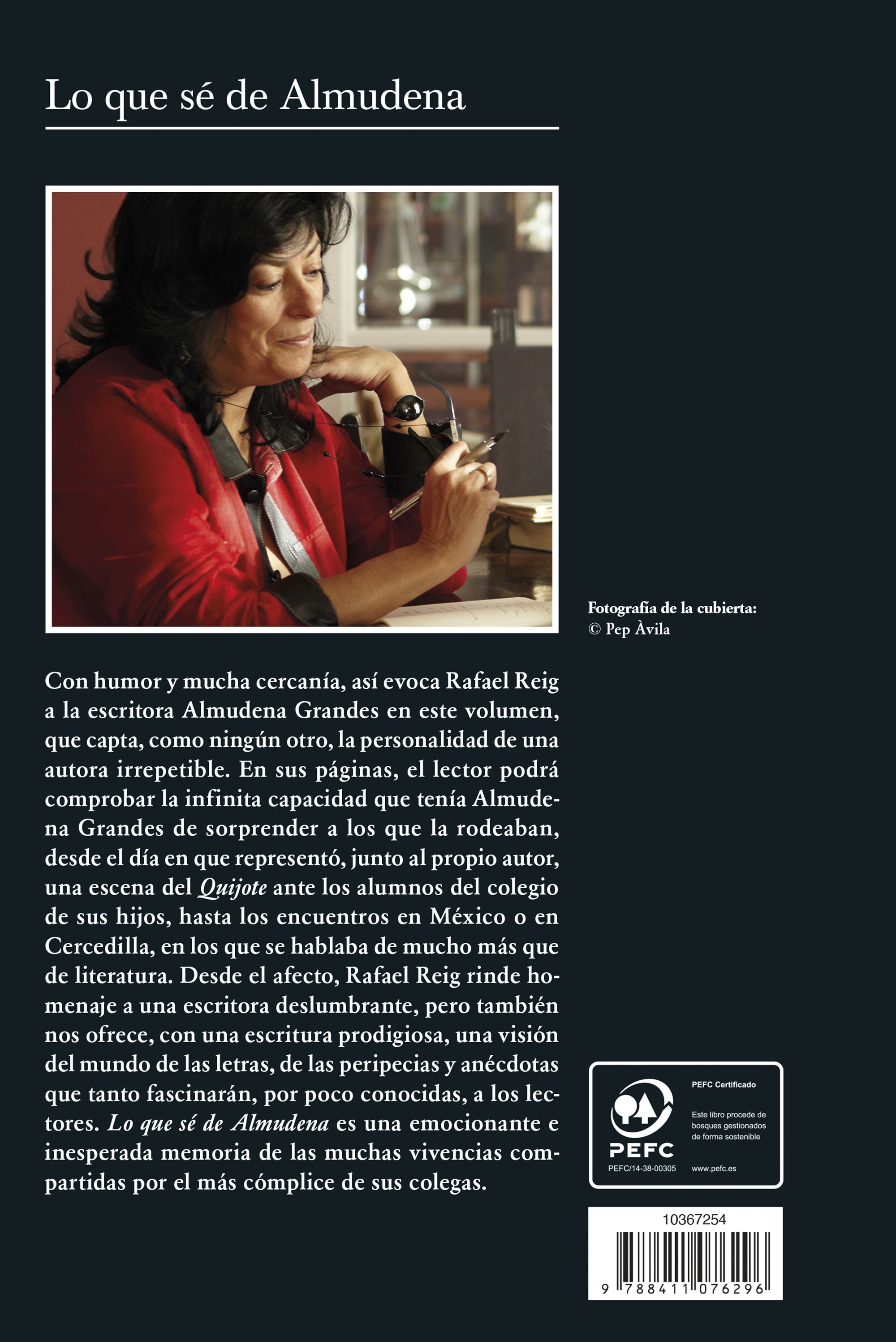 Lo que sé de Almudena (Capa mole com abas) 2