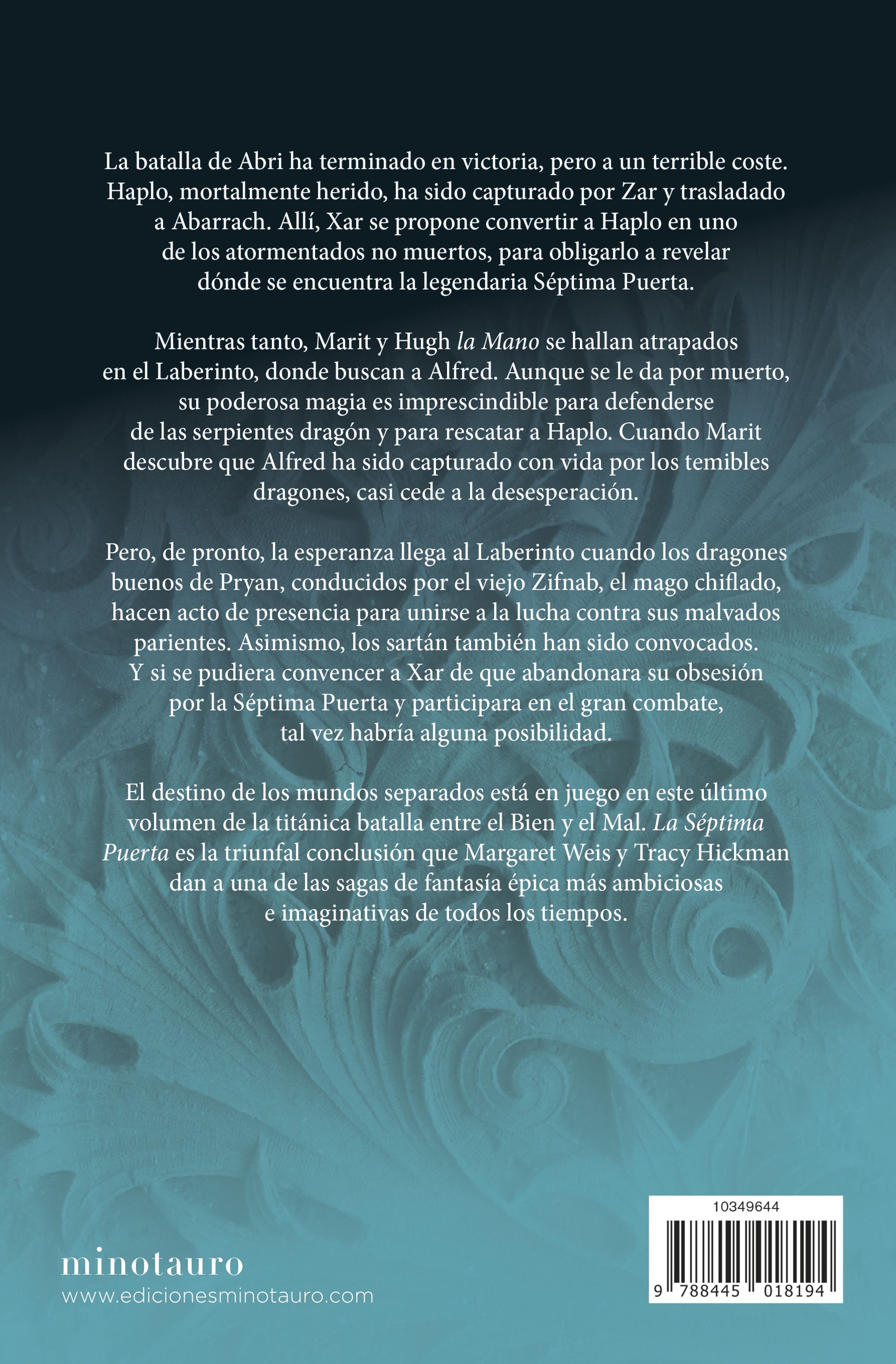 El Ciclo de la Puerta de la Muerte nº 07/07 La Séptima Puerta (Capa mole com abas) 2