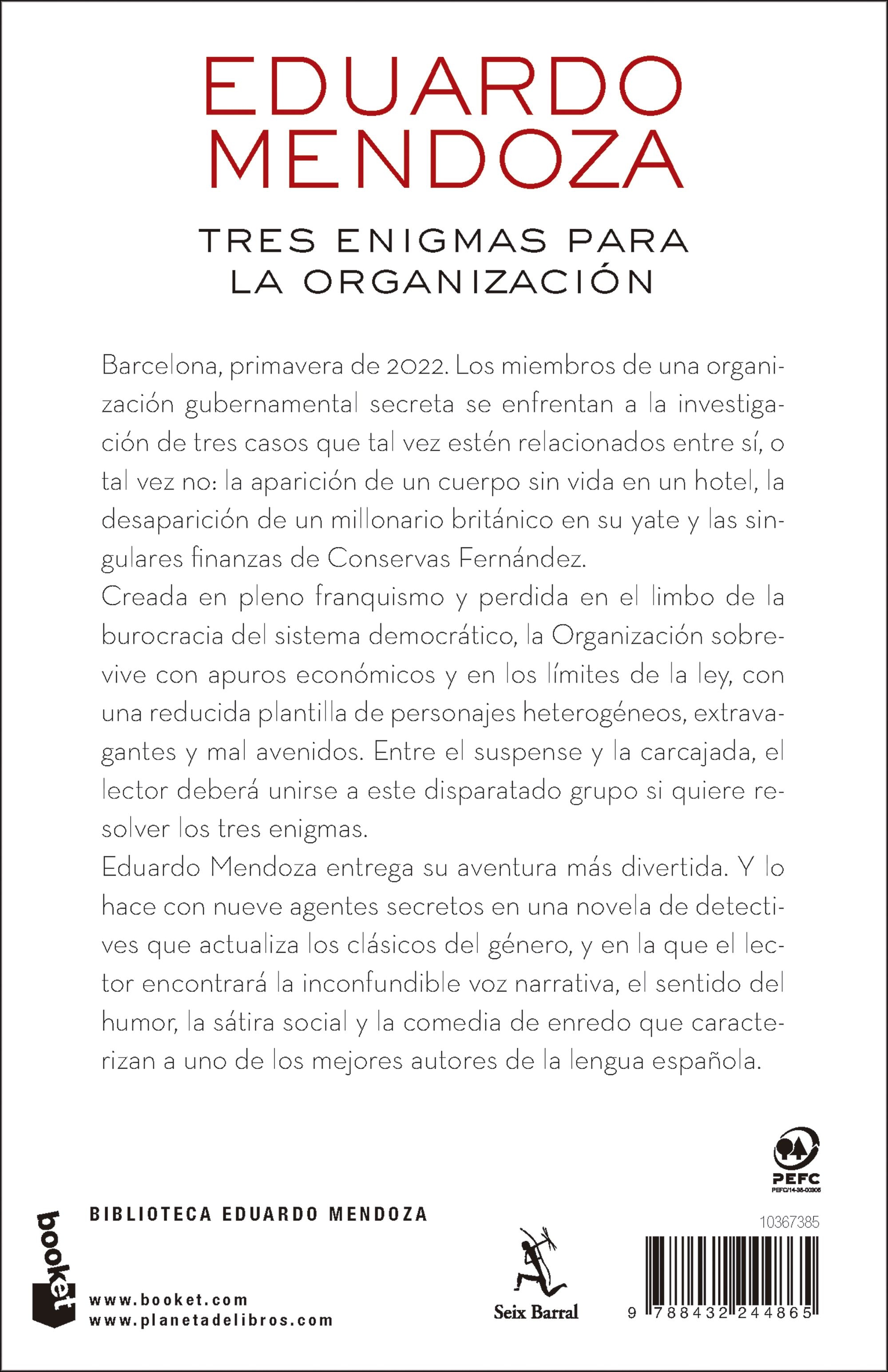 Tres enigmas para la Organización (Bolso) 2